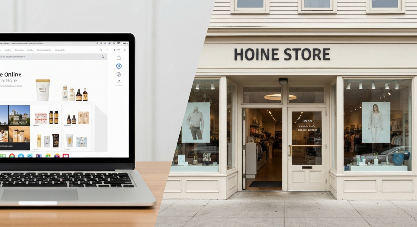 E-commerce vs loja física: qual vale mais a pena em 2025?